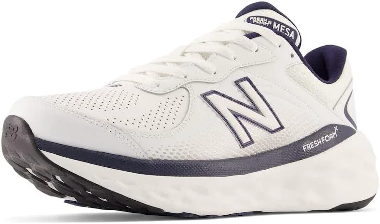 Мужские кроссовки для бега New Balance Fresh Foam X 840 V1, белый/синий — фото 2