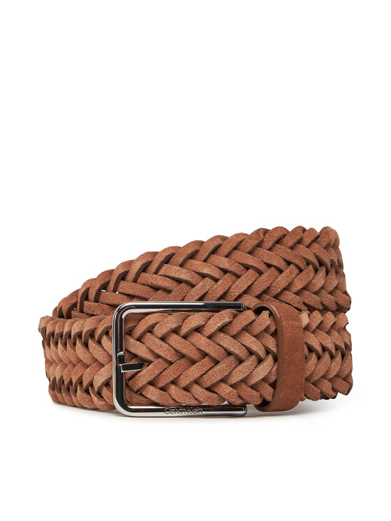 

Ремень мужской Warmth Braided Suede 35Mm K50K512841 Calvin Klein, коричневый