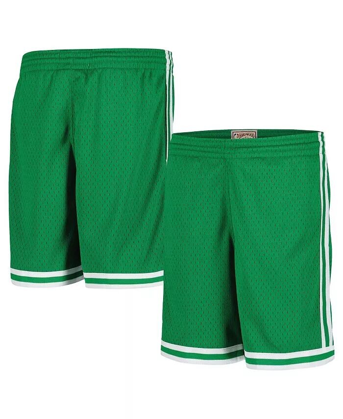 

Зеленые шорты Big Boys Boston Celtics Hardwood Classics Swingman Mitchell & Ness, зеленый