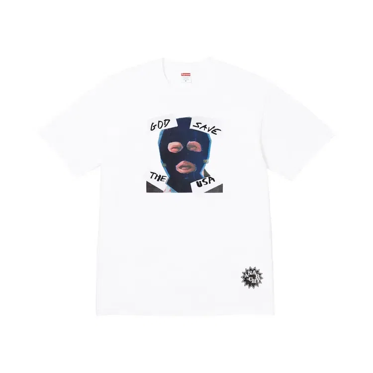 Футболка Supreme God Save Us Tee, белый
