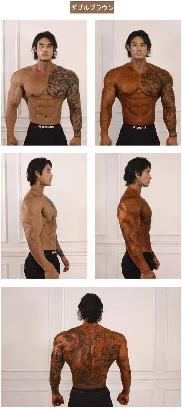 Автозагар Muscle Tan Self Tanning Oil 100 мл (Красно-коричневый) — фото 3