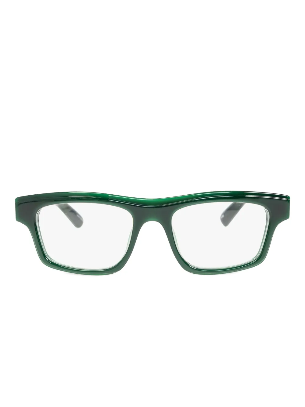 

Очки в прямоугольной оправе Jacquemus, зеленый