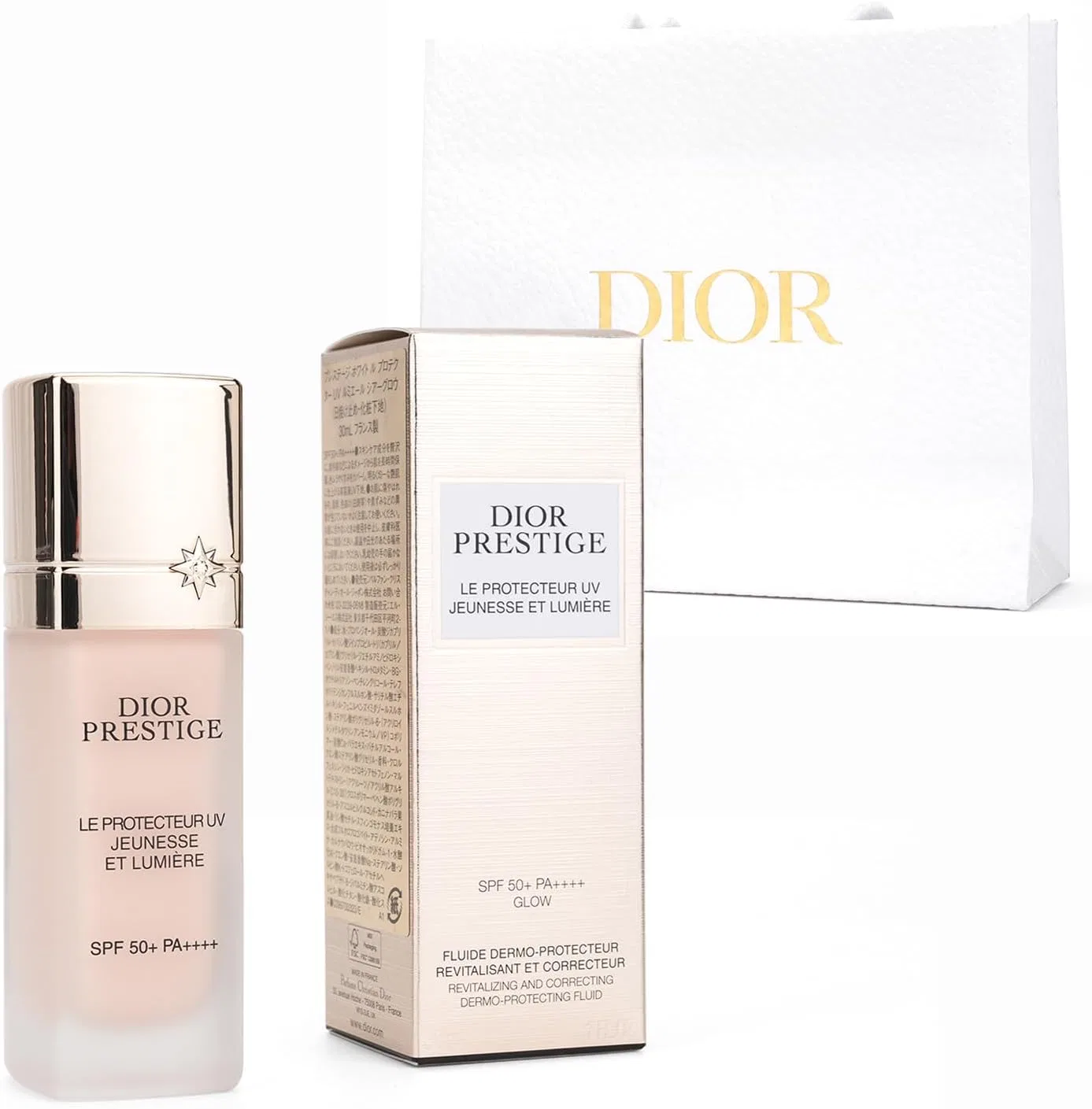 Солнцезащитный крем Dior Prestige White UV Protector SPF50+ PA++++ 30 мл