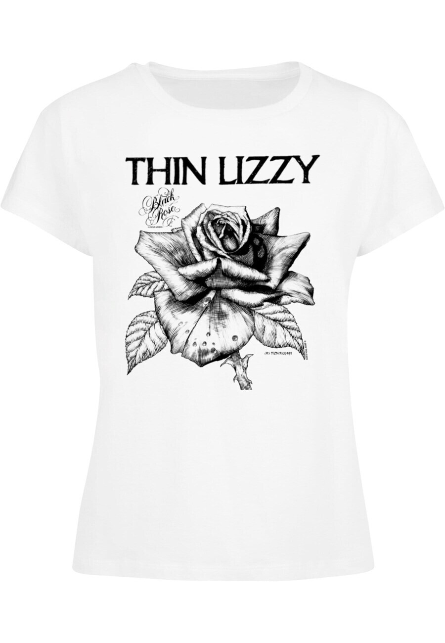 

Футболка Merchcode Shirt Thin Lizzy - Rose, белый