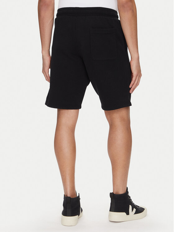 Спортивные шорты baggy fit HSO674.747 Ami Paris, чёрный — фото 3