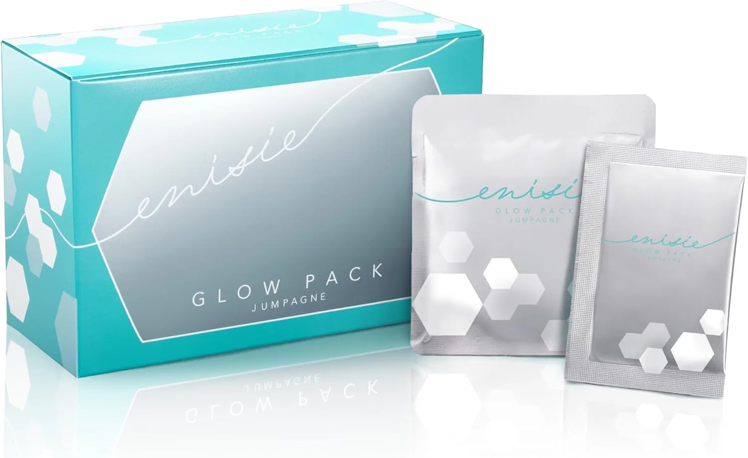 Маска для лица Enisie — Glow Pack, , с бергамотом и ниацинамидом, карбонатная