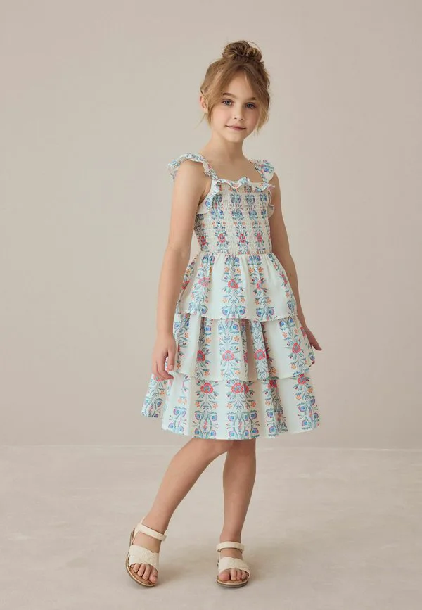 Повседневное платье стандартного кроя Laura Ashley, Multi Stripe Floral — фото 2