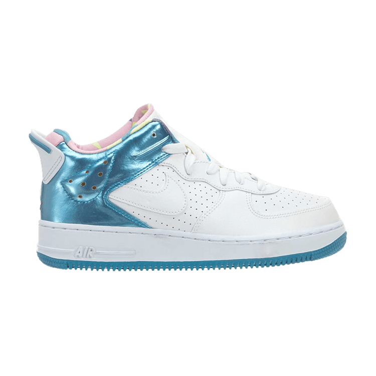 

Кроссовки Air Jordan Force 6 GS 'White Turquoise', белый