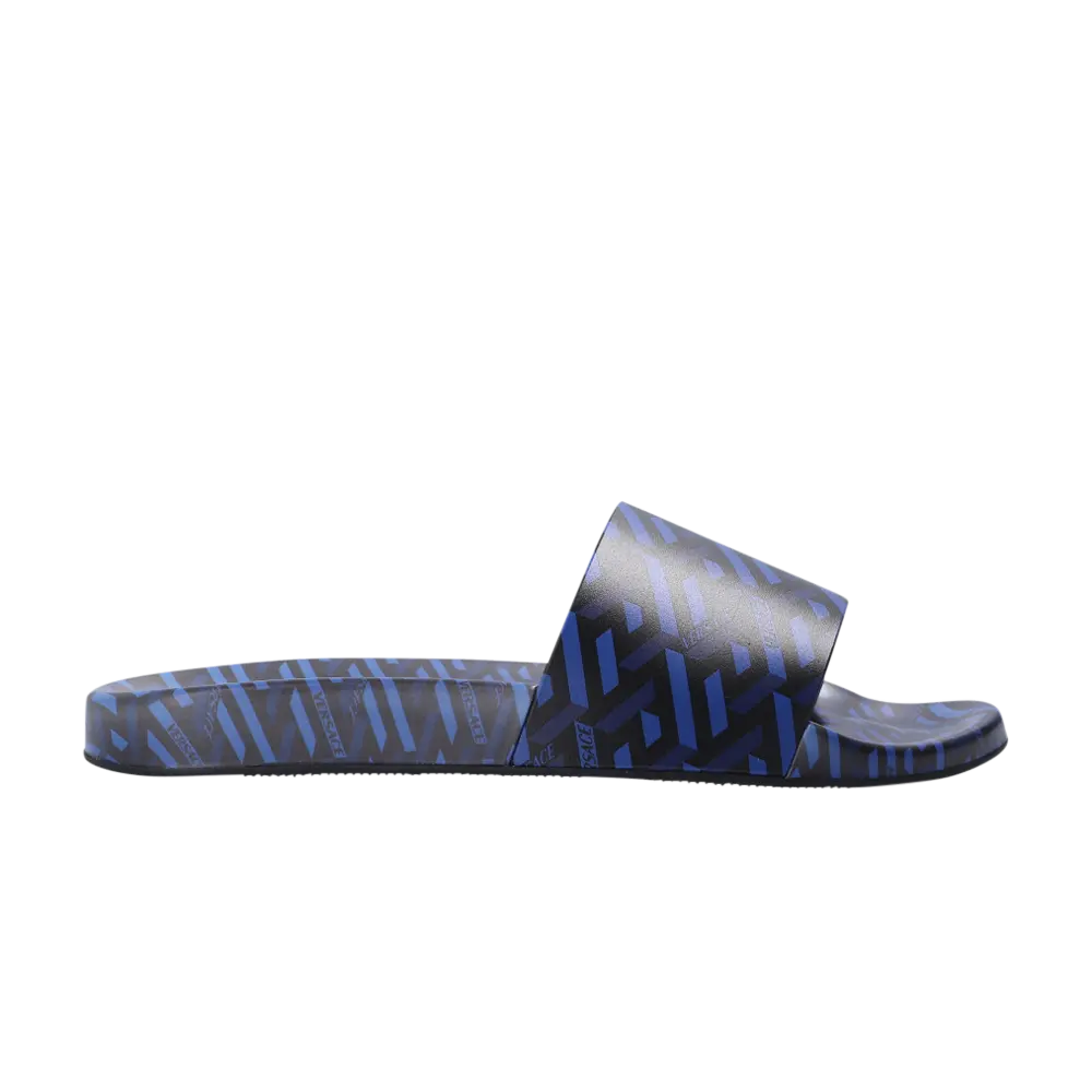 Шлепанцы Versace Slide, синий