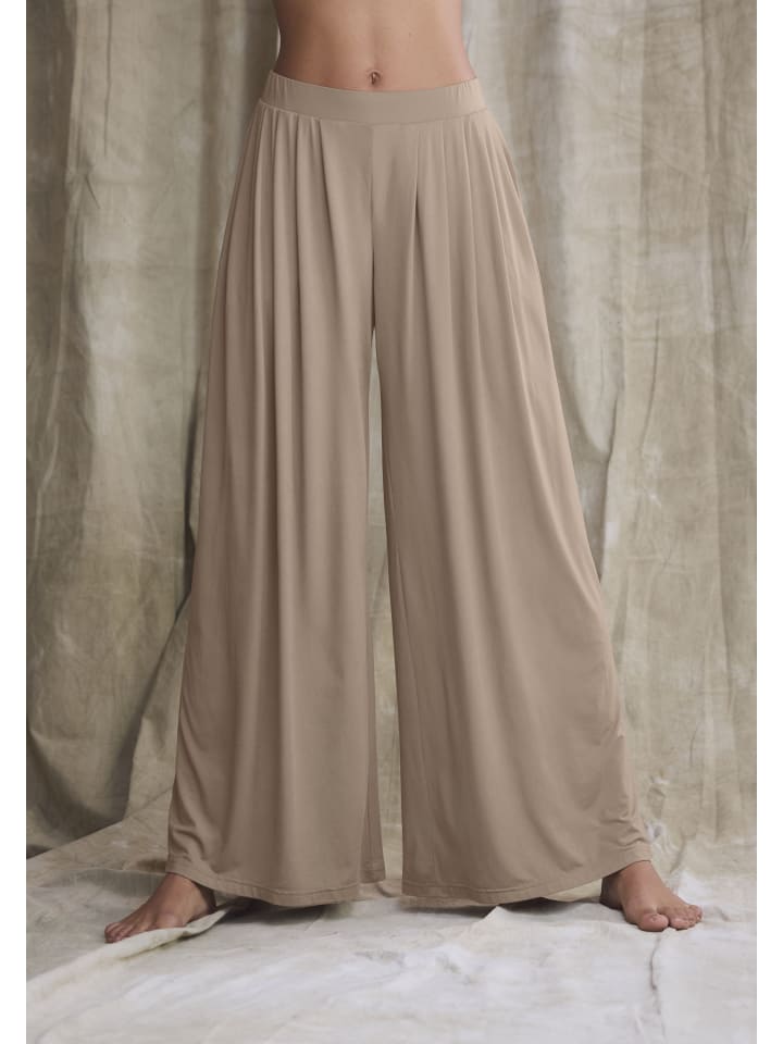 

LASCANA Брюки без шнурков, бежевого цвета