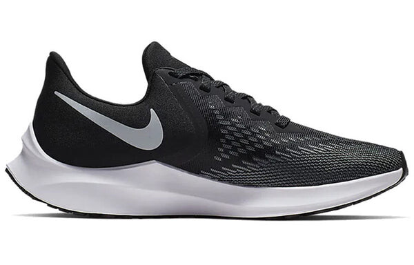 Кроссовки air zoom winflo 6 Nike, черный — фото 2
