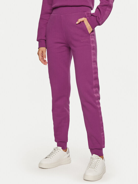 

Женские брюки regular fit Guess, розовый
