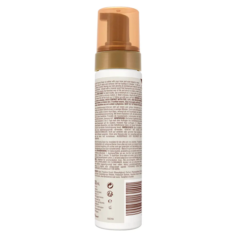 Крем для тела Borrador Para Autobronceador Espuma Hawaiian Tropic, 200 мл — фото 2