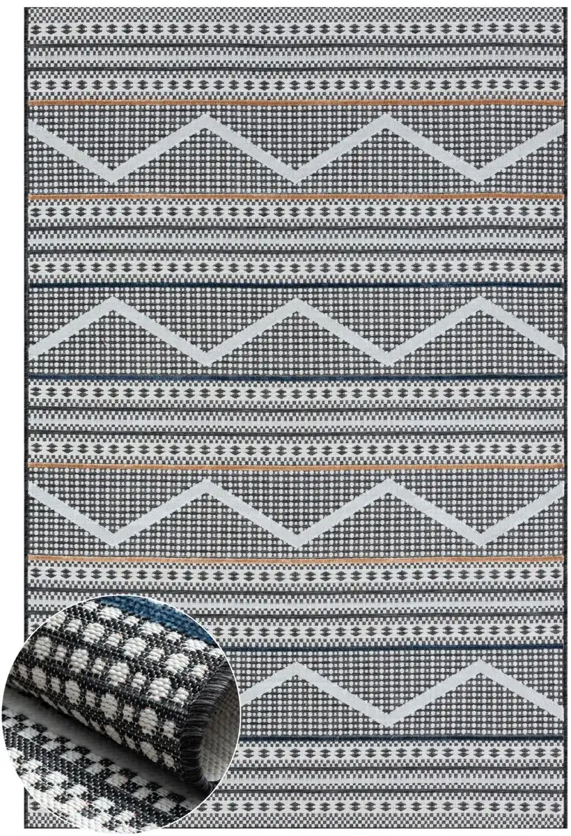 

Myflair Мебель и аксессуары Ковер "Shadow" Myflair Möbel & Accessoires 200х300 см, черный/белый/коричневый