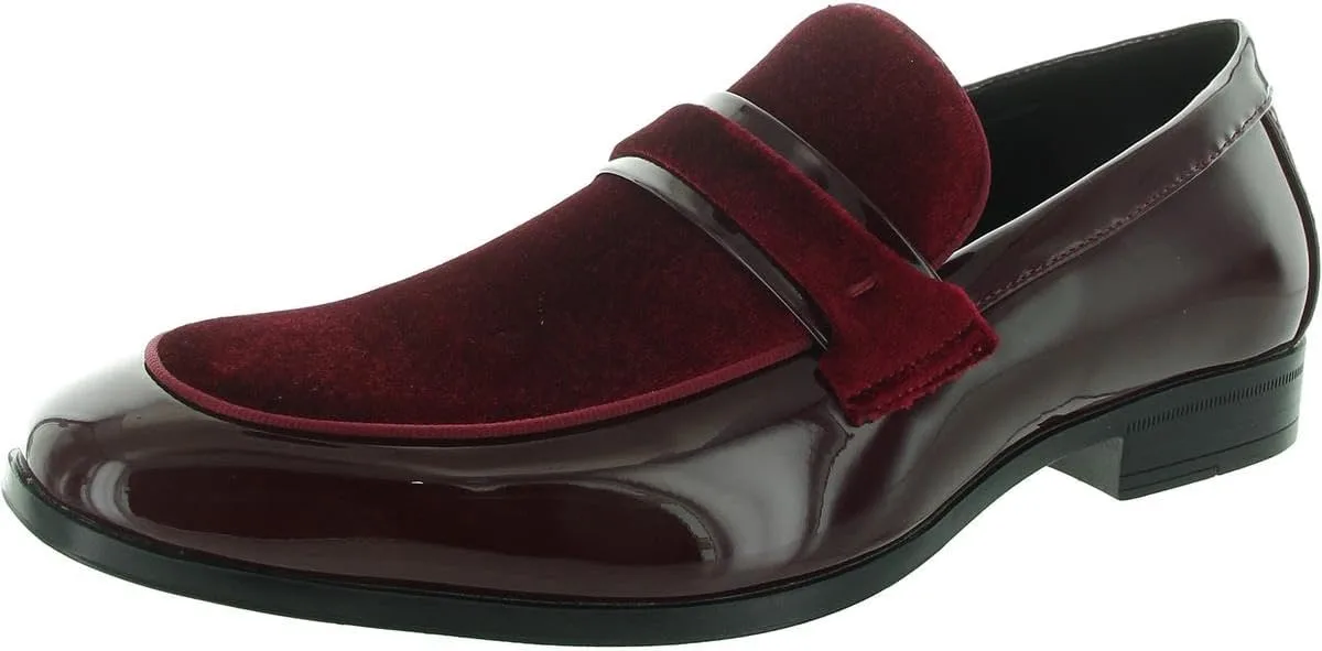 Мужские лоферы Stacy Adams Spratley Saddle, бордовый