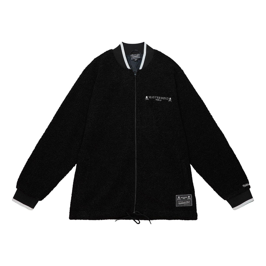 

Куртка Mitchell & Ness x Mastermind Sherpa Jacket 'Black', черный