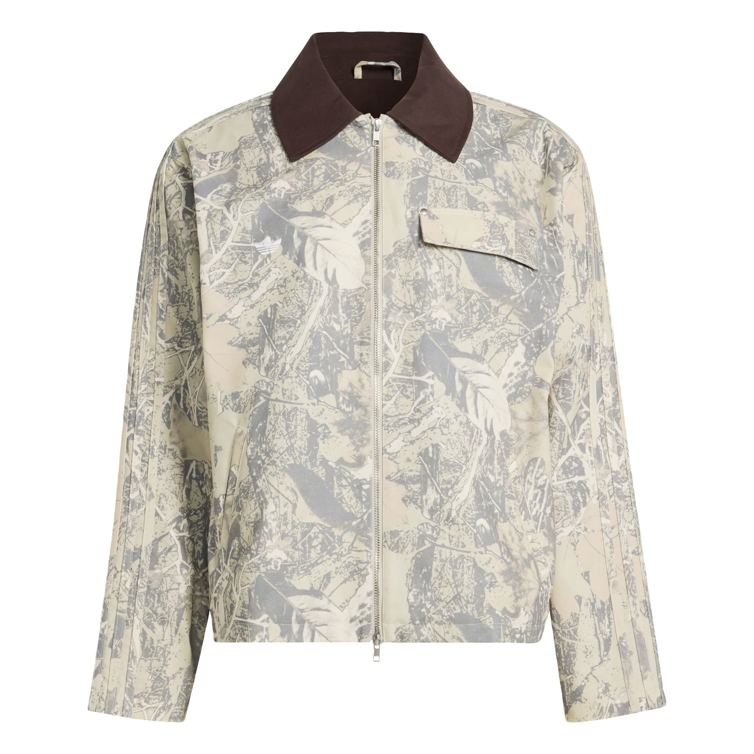 

Adidas Originals Куртка для межсезонья в бежевом цвете