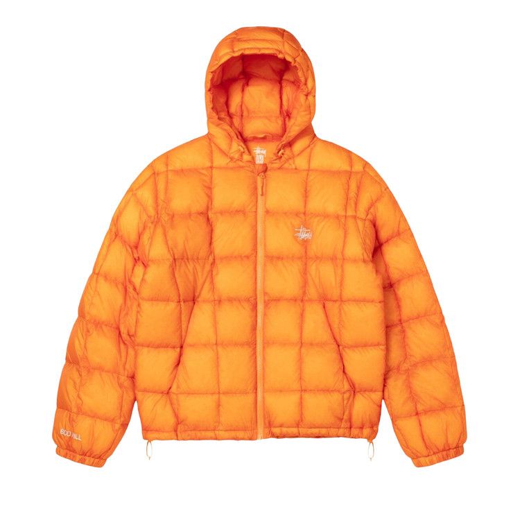 

Пуховик Stussy Midweight Hooded Puffer, Orange
