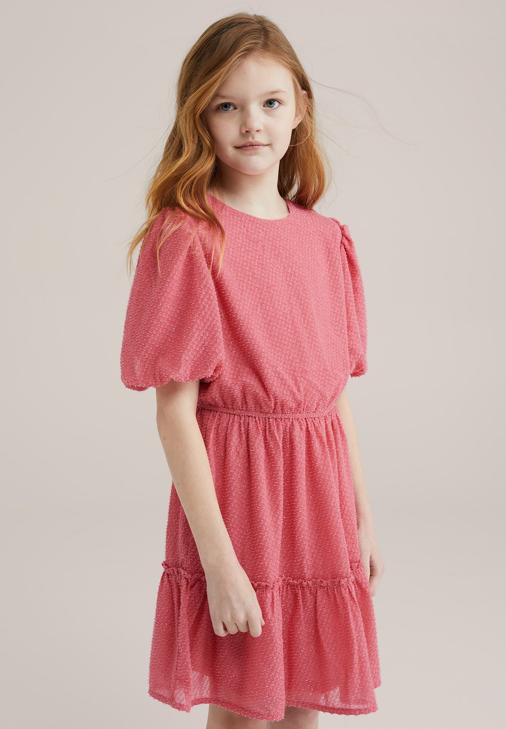 Повседневное платье WE Fashion, кораллово-розовый — фото 3
