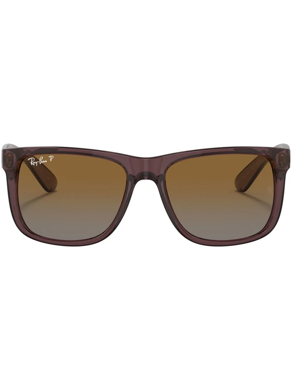 

Солнцезащитные очки Justin в прямоугольной оправе Ray-Ban, коричневый