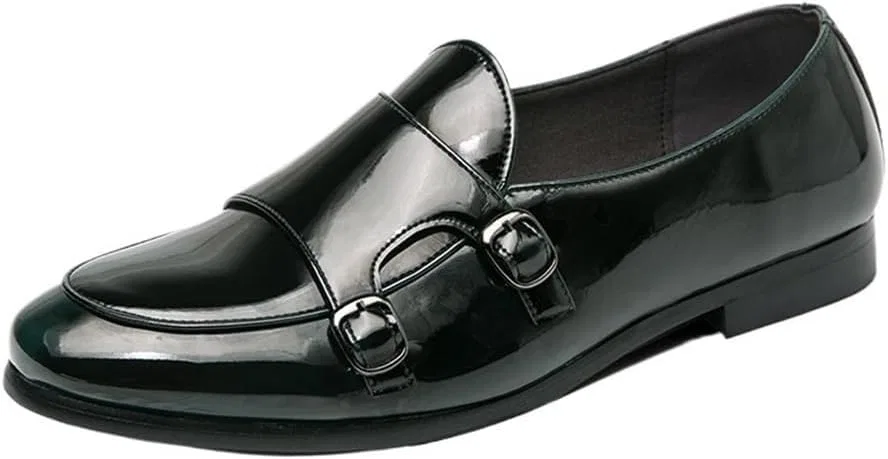 Лоферы кожаные Oxford Green UOPYNE