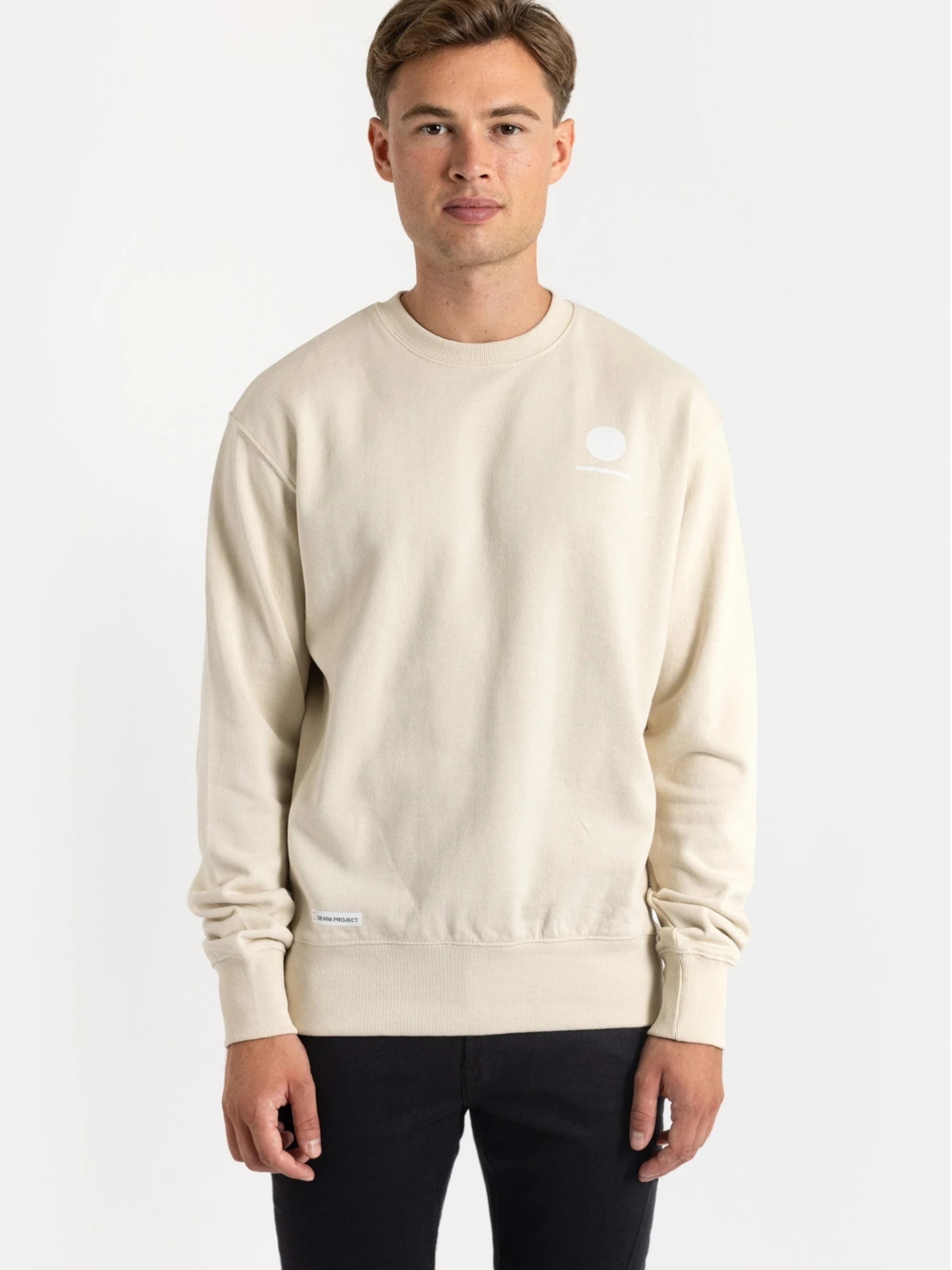 

Denim Project Свитер 'DPMHorizon' в белом цвете