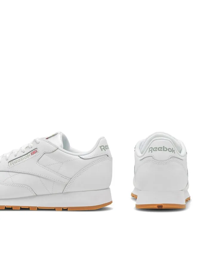 Reebok Кроссовки EO-CLASSIC LEATHER 100008491 белые — фото 4