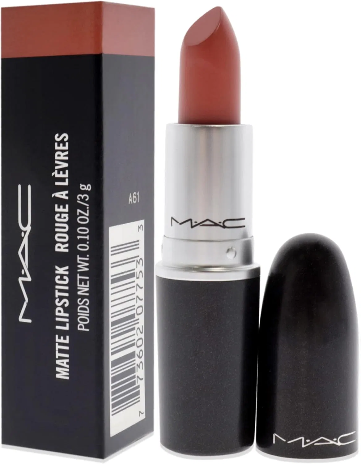 Матовая помада MAC Kinda Sexy 0.1 унции — фото 4