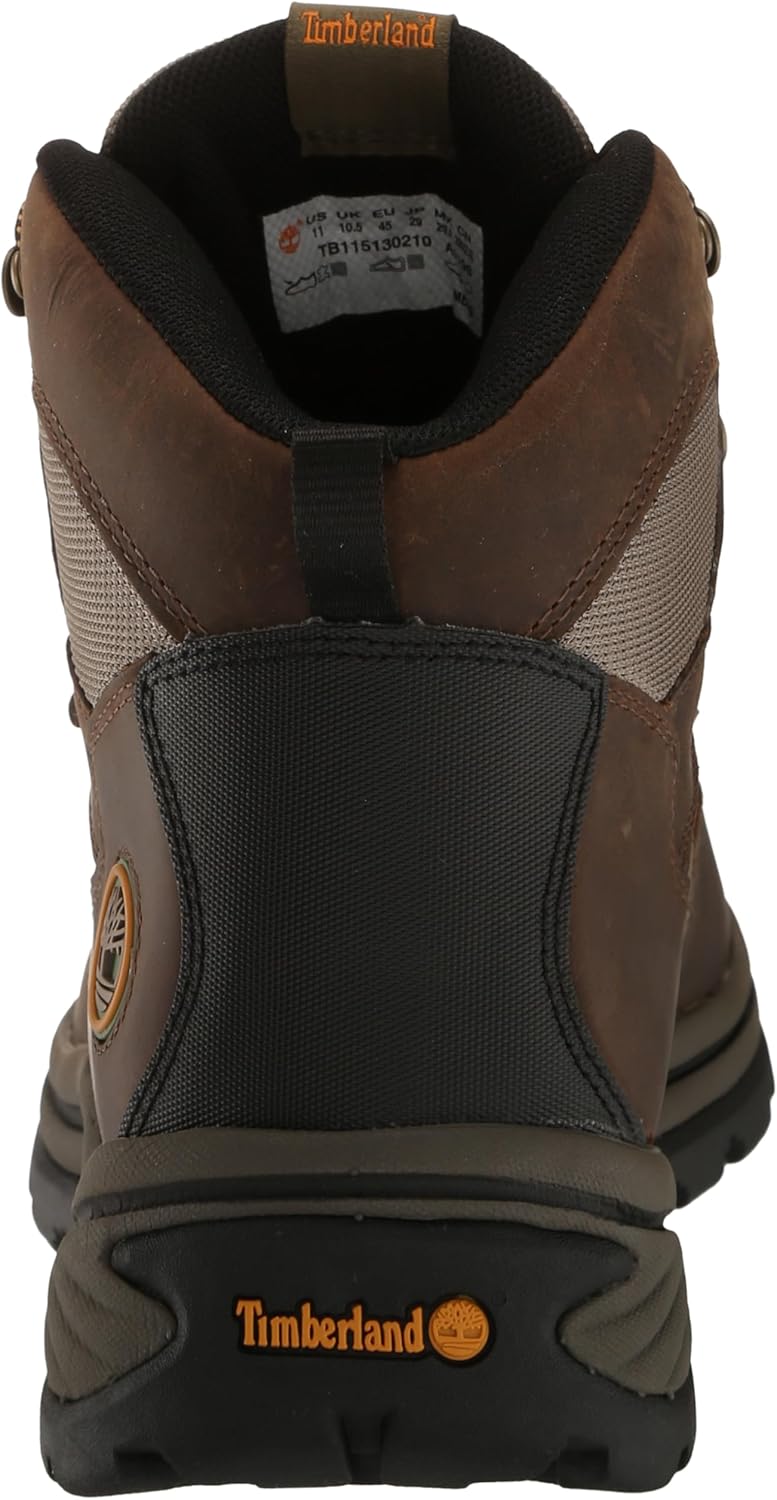 Timberland мужские треккинговые ботинки Chocorua Trail Mid Waterproof, Medium Brown Full-Grain-2024 New — фото 3