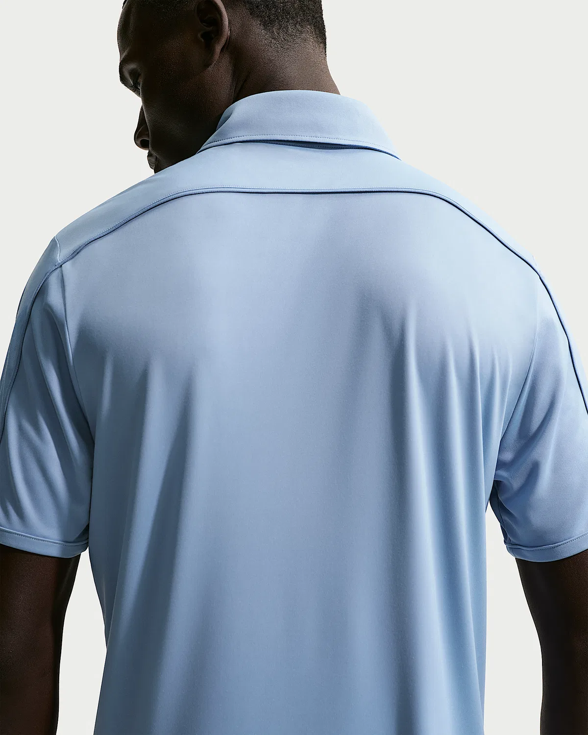 Мужское поло Nike Par Dri-FIT с логотипом на рукаве, Work Blue/Work Blue — фото 2