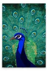 

Картина на холсте A.S. Création Peacock цвет grünblau