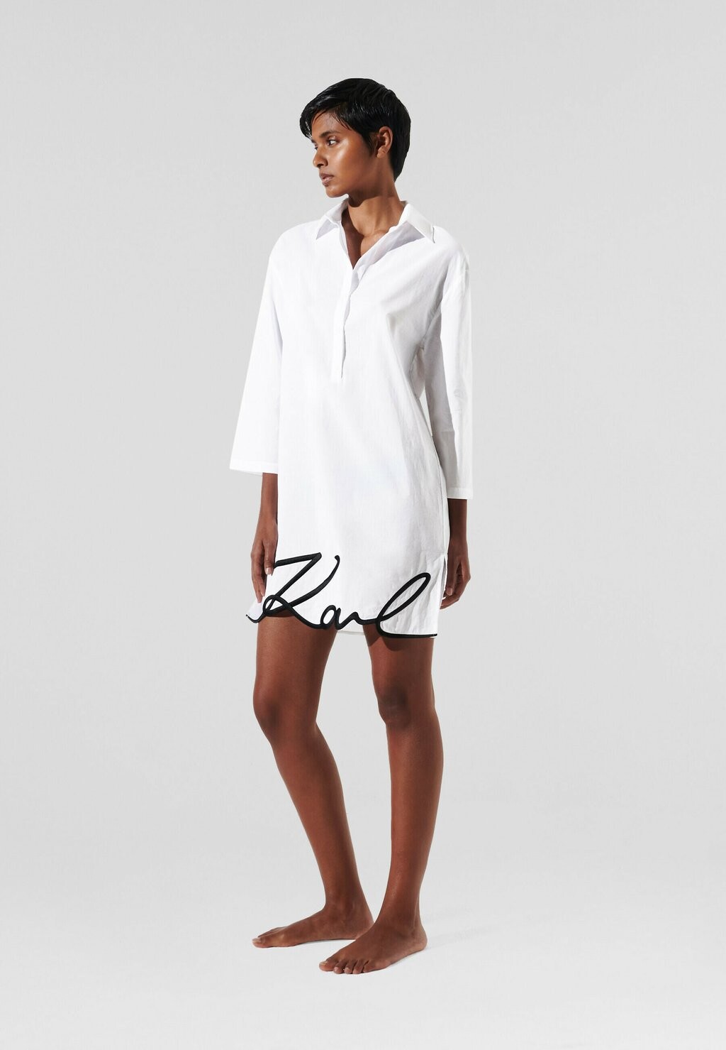 

Пляжный аксессуар DNA SIGNATURE KARL LAGERFELD, цвет white