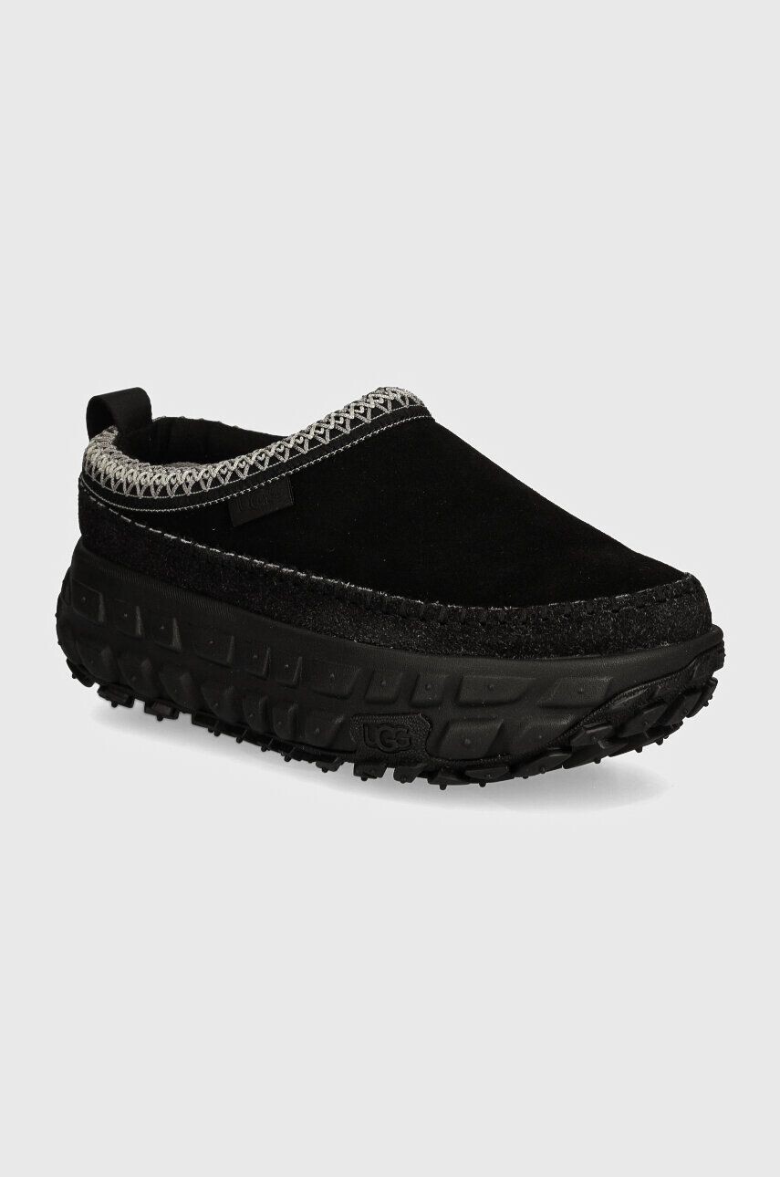 

Замшевые шлепанцы UGG Venture Daze, черный