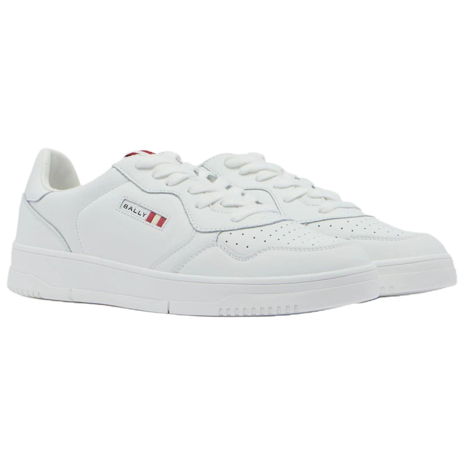 Кроссовки Jaren Low top Skateboard для мужчин белые BALLY — фото 4