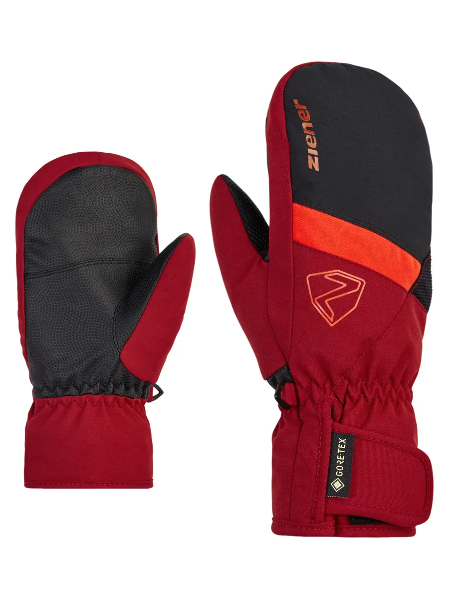 

Варежки Ziener "LEVIN GTX MITTEN Junior", красный