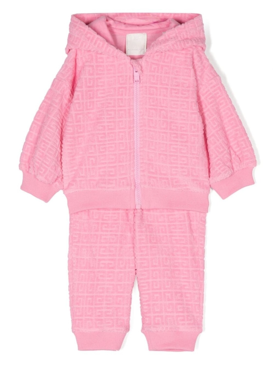 

Givenchy Kids спортивный костюм из жаккарда 4G, розовый