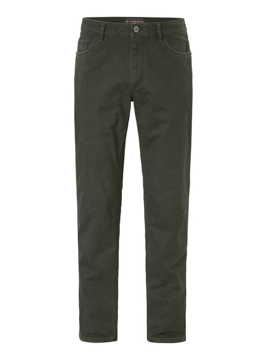 

Брюки с 5 карманами milton regular fit Redpoint, зеленый