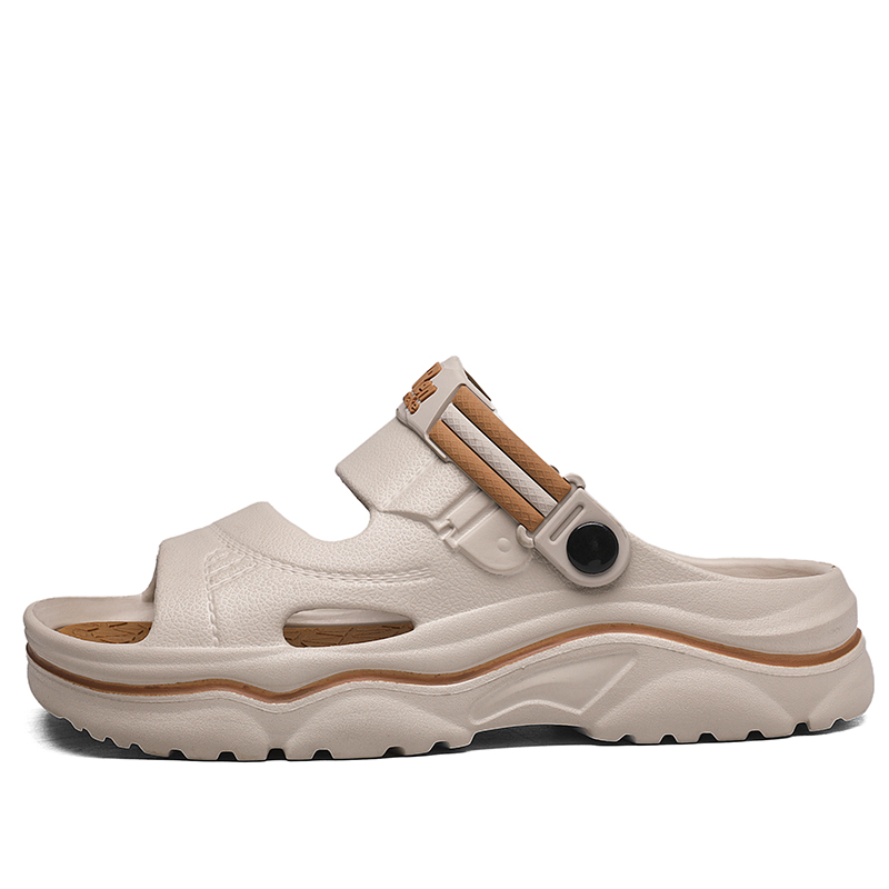 

NANJIREN Пляжные сандалии мужские хаки/коричневые, цвет Khaki Brown