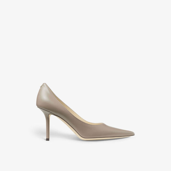 

Кожаные туфли на каблуке Love 85 с монограммой Jimmy Choo, коричневый
