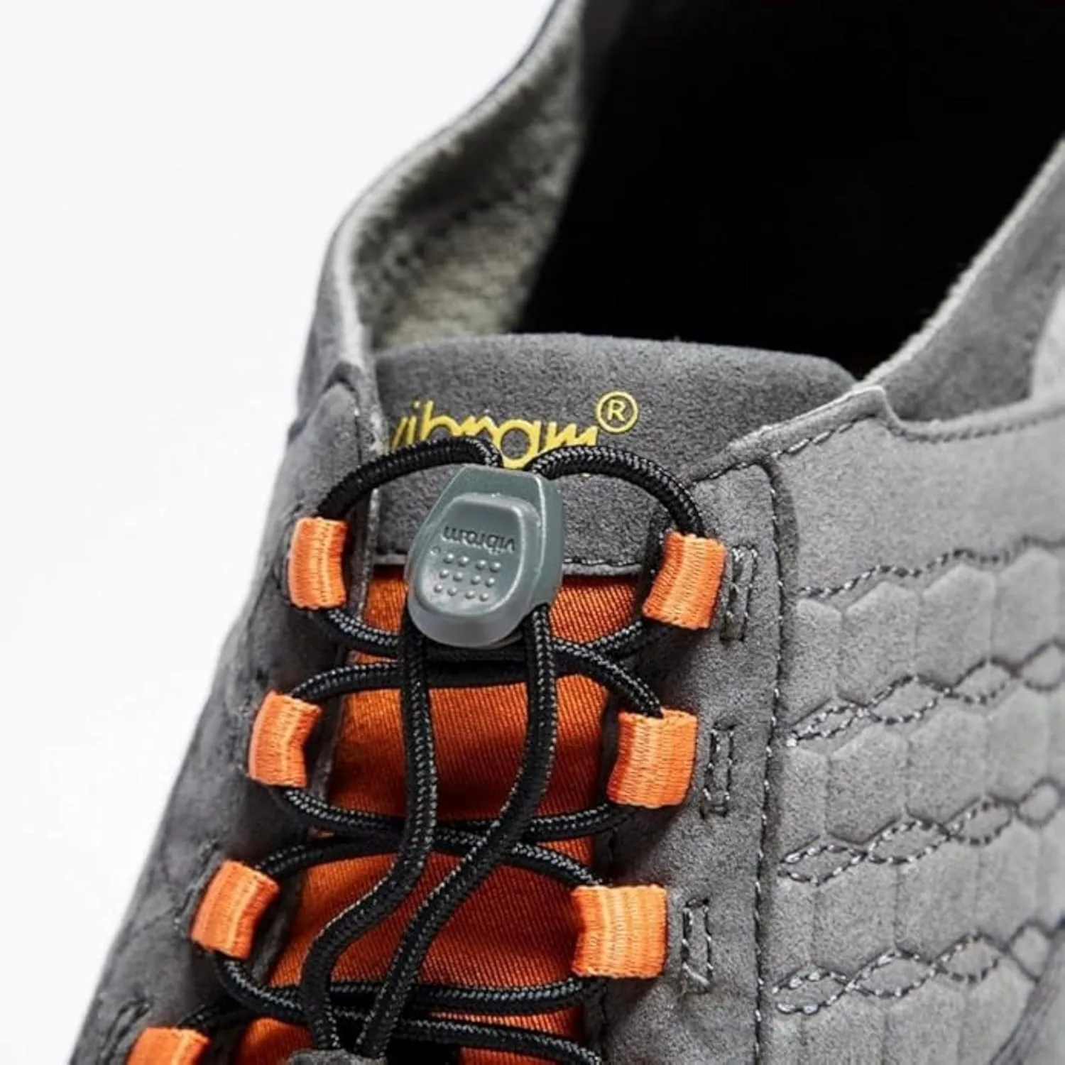 Мужские многофункциональные кроссовки Vibram Trek Ascent для активных прогулок на природе, черный/оранжевый/серый — фото 3