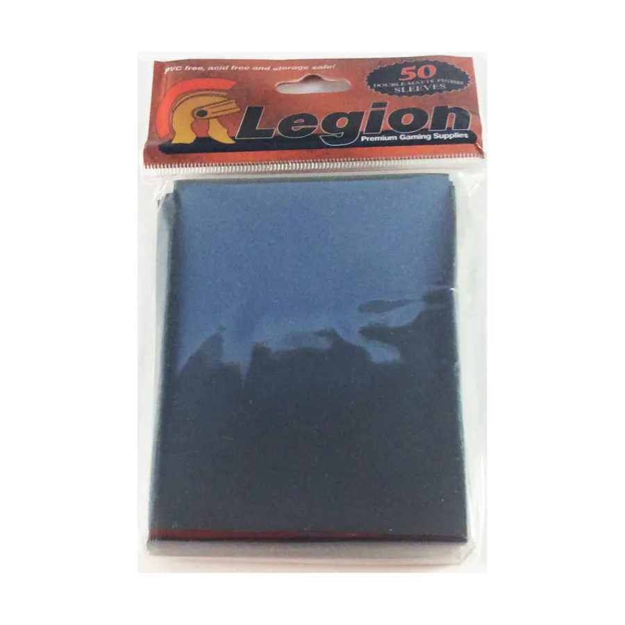 

Двойное матовое покрытие — черный (50), Card Sleeves - Color (Legion Events)