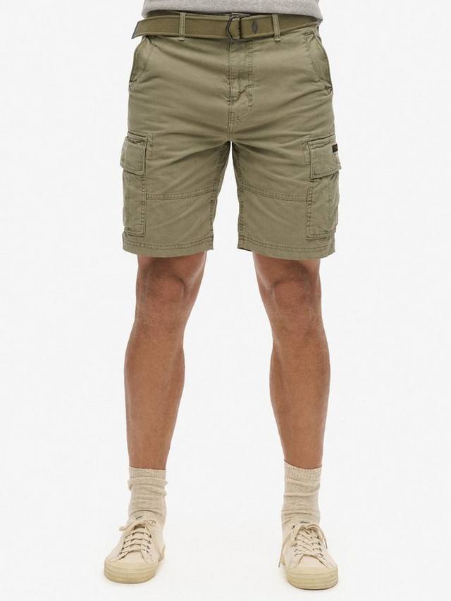 Шорты-карго для тяжелых грузов Superdry, цвет Olive Khaki — фото 4