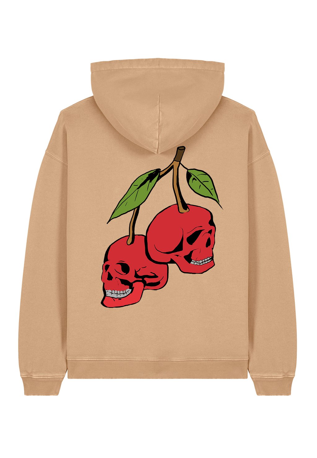 

Толстовка CHERRY BACK PRINT VINTAGE - Hoodie Mira Paris, бежевый