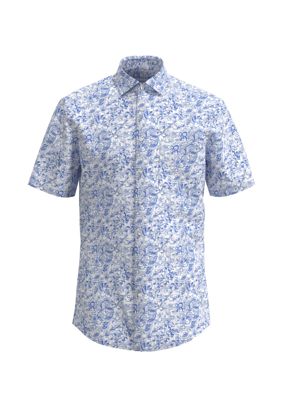 

Рубашка Slim Fit на пуговицах SEIDENSTICKER, светло-голубой