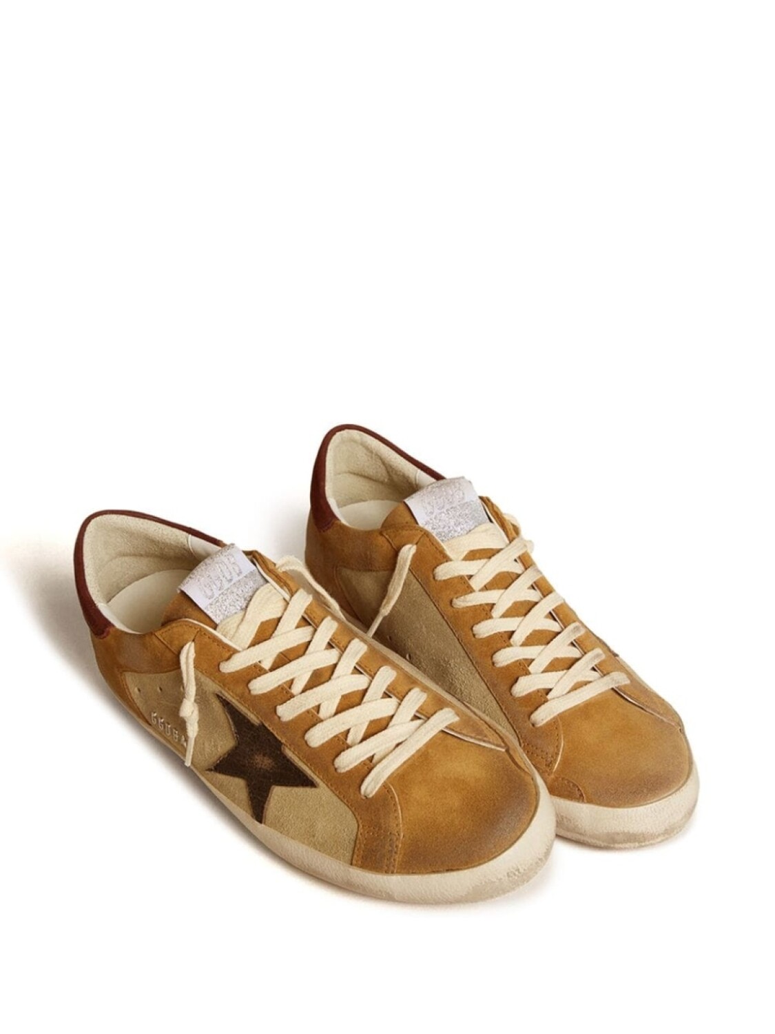 Кроссовки Super Star Golden Goose, коричневый — фото 2