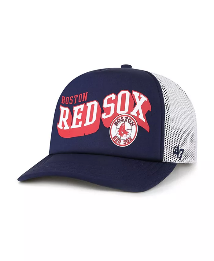 

Мужская темно-синяя бейсболка-кепка Boston Red Sox Meander Foam Trucker Snapback '47 Brand