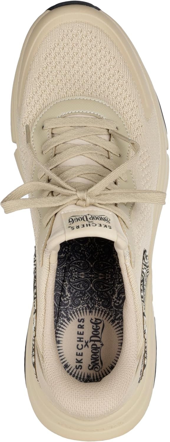 Мужские слипоны Skechers Snoop Sparrow Flex - Soarin' Hands Free, Natural — фото 3