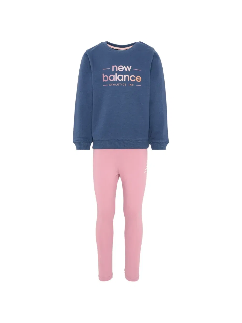 Спортивный костюм с принтом New Balance Kids, синий