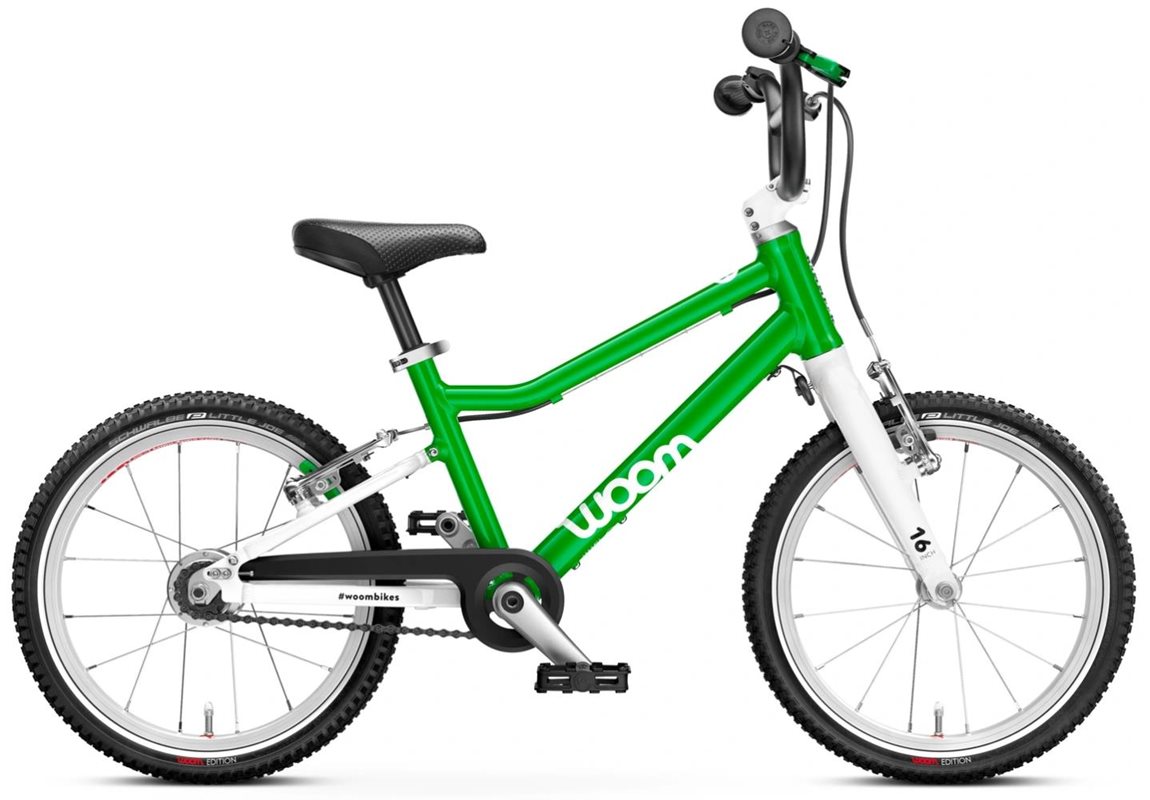 

Детский велосипед Woom 3 Automagic Green