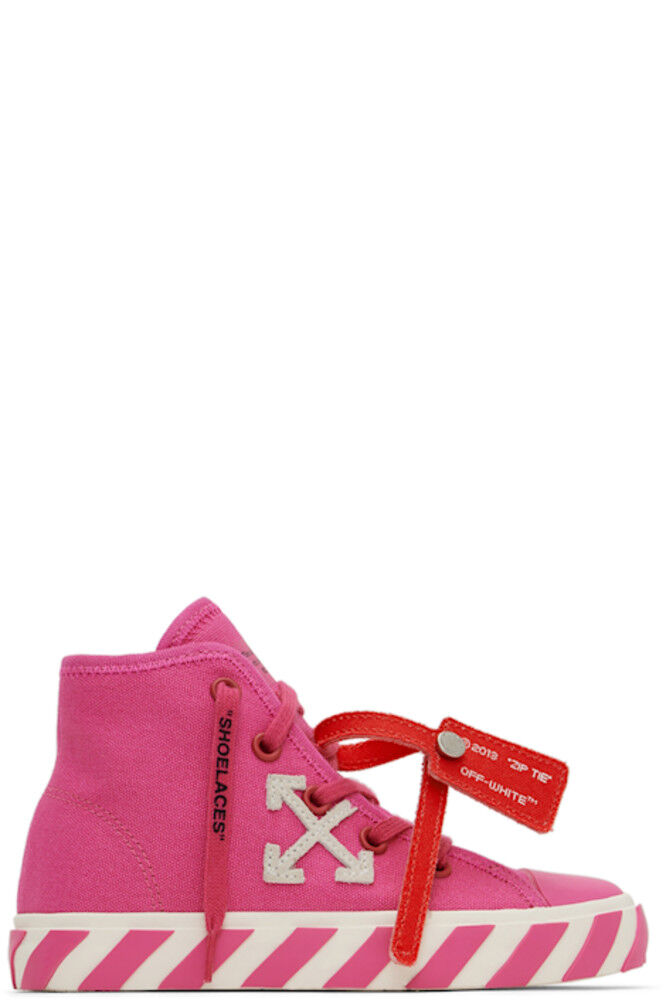 

Детские розовые вулканизированные кроссовки Off-White